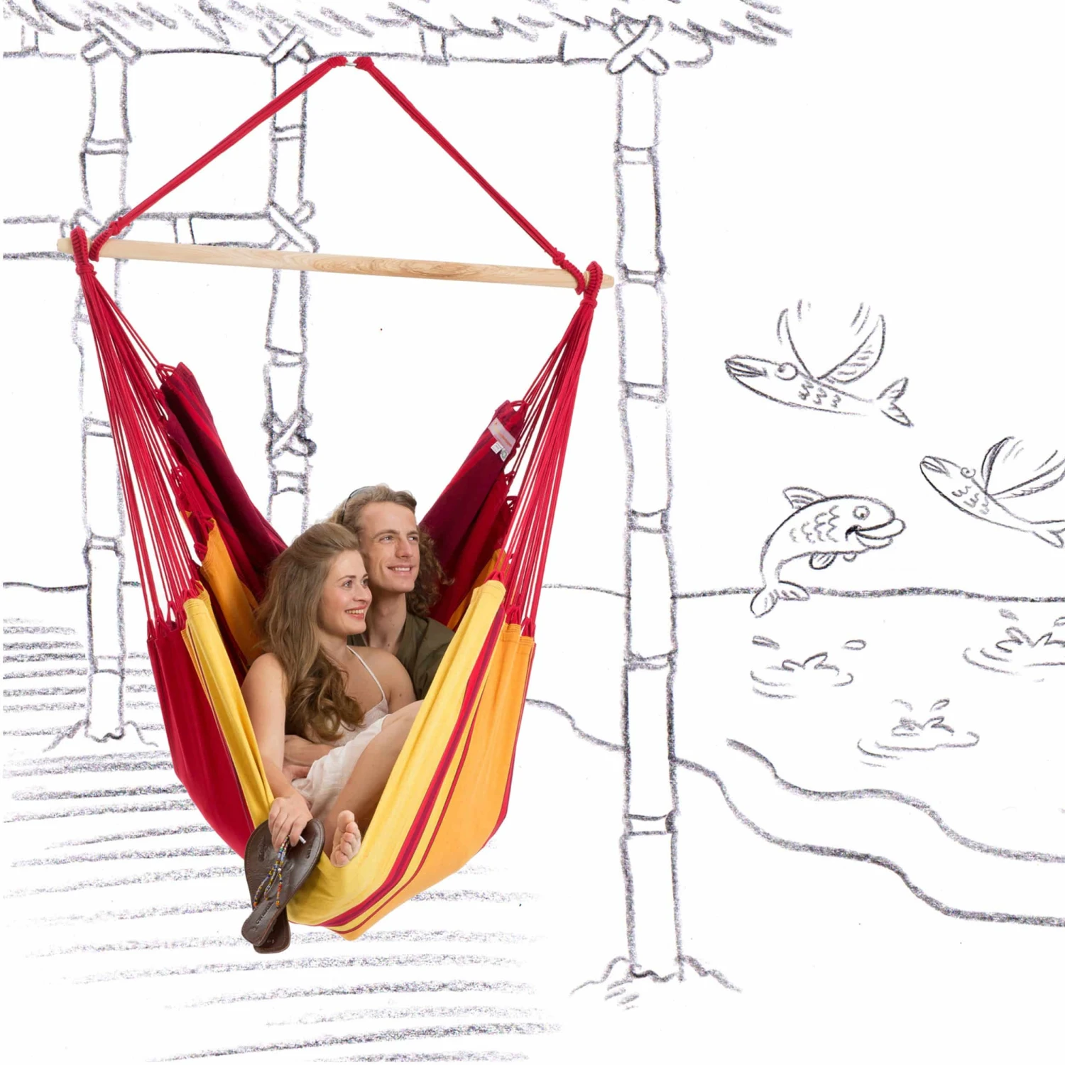 Hängesitz Sonho XL Rubin – Bild 2