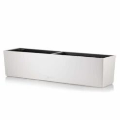LECHUZA Blumenkasten Balconera Color All-in-One Set L80cm Weiß