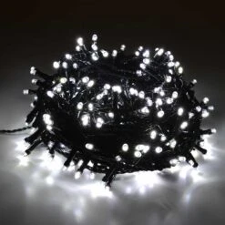 Lichterkette LED 400 LED Kaltweiß L20m