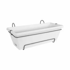 Elho Blumenkasten-Set Barcelona All-in-One L50cm Weiß