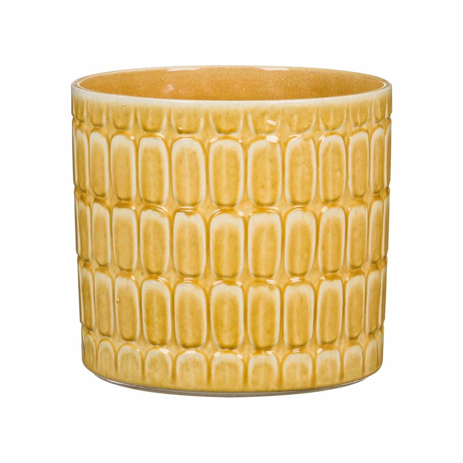 Keramik-Blumentopf Lagom D19 Cm Hellgelb