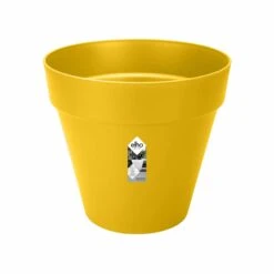 Elho Pflanzkübel Loft Urban Rund D40 Cm Ockergelb