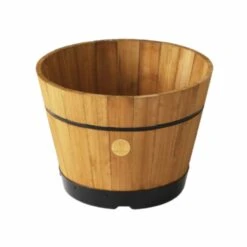 Pflanzkübel Fass Als Bausatz D46 Cm Natur