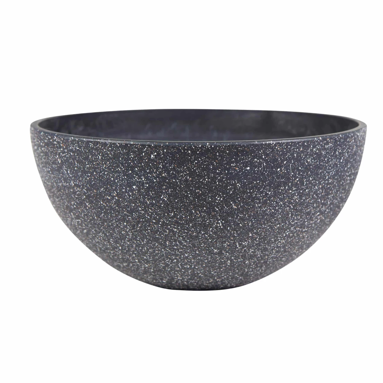 Pflanzschale Nova D25 Cm Terrazzo-schwarz