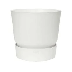 Elho Blumentopf Greenville Rund 25 Cm Weiß