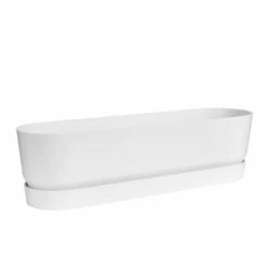 Elho Design Blumenkasten Greenville L70 Cm Weiß