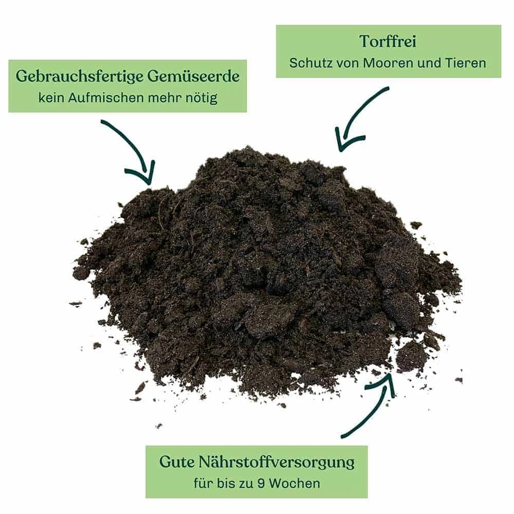 20 Liter Tomaten- & Gemüseerde Torffrei – Bild 4