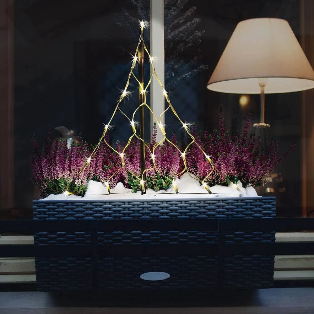 Festlicher LED-Lichterbaum Für Balkonkästen – Bild 2
