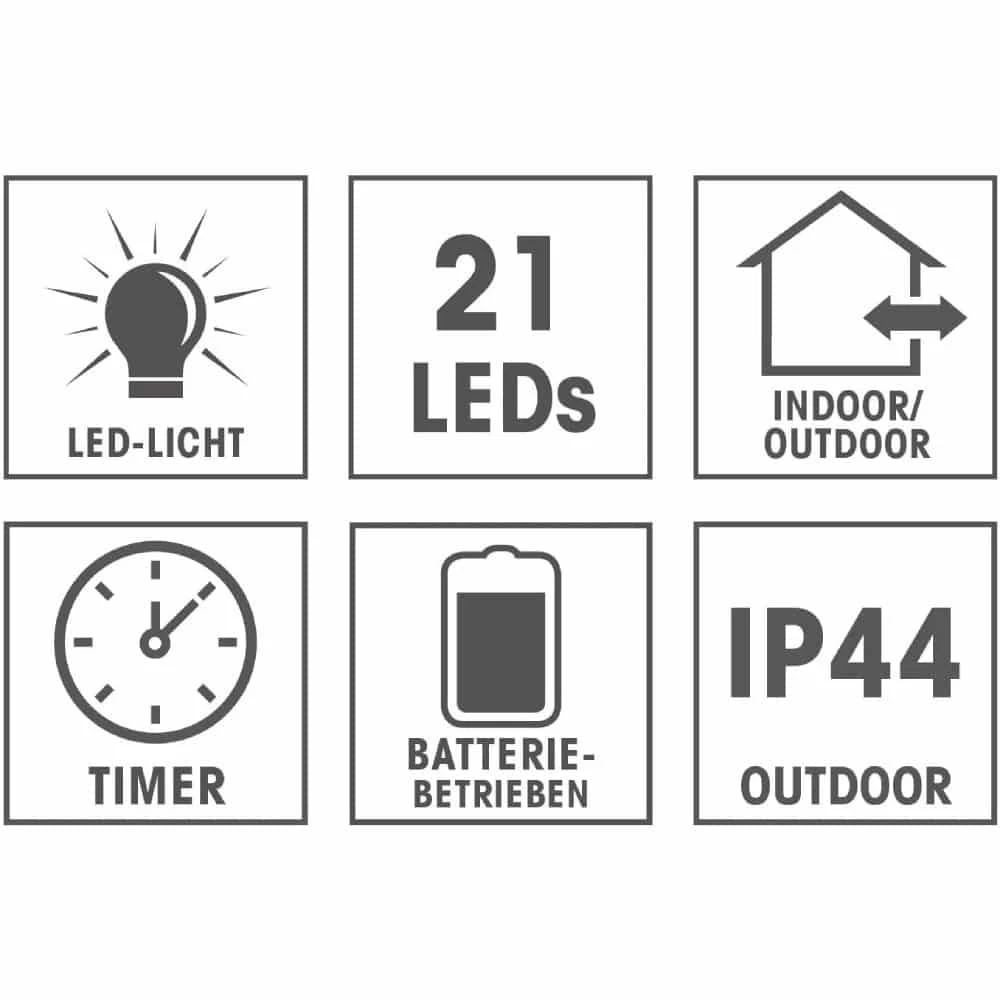 Festlicher LED-Lichterbaum Für Balkonkästen – Bild 4